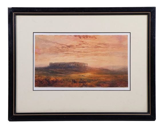 Temple of Neptune at Paestum - Frederic Edwin Church