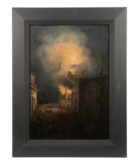 The Great Fire of New York, June 16, 1835 - Nicolino Vicompte Calyo
