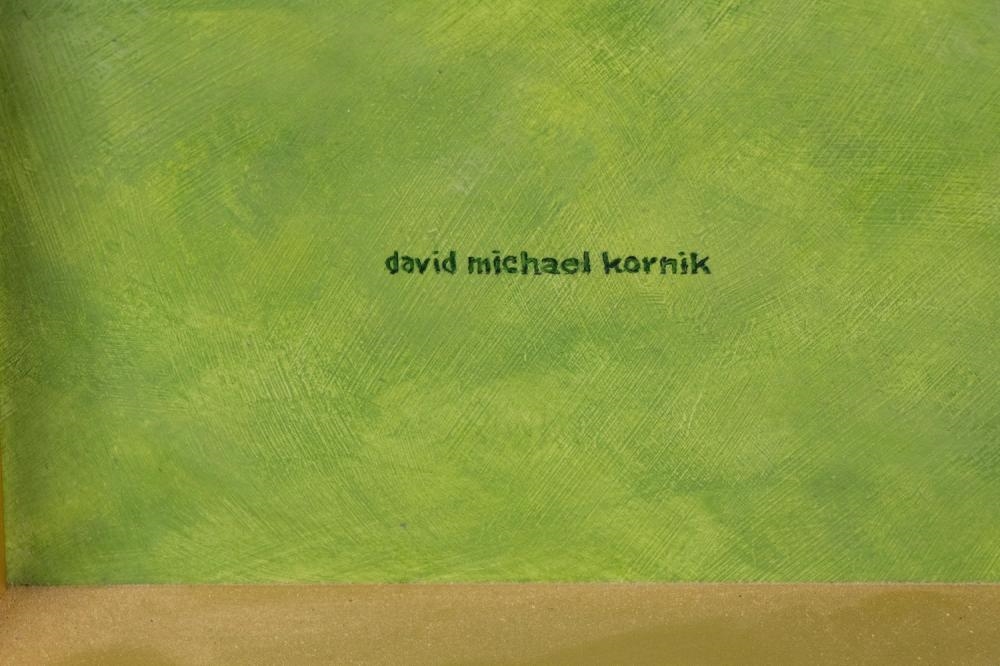 Artwork by David Michael Kornik, DAVID MICHAEL KORNIK (MA, 1947-2021), Made of acrylic on board