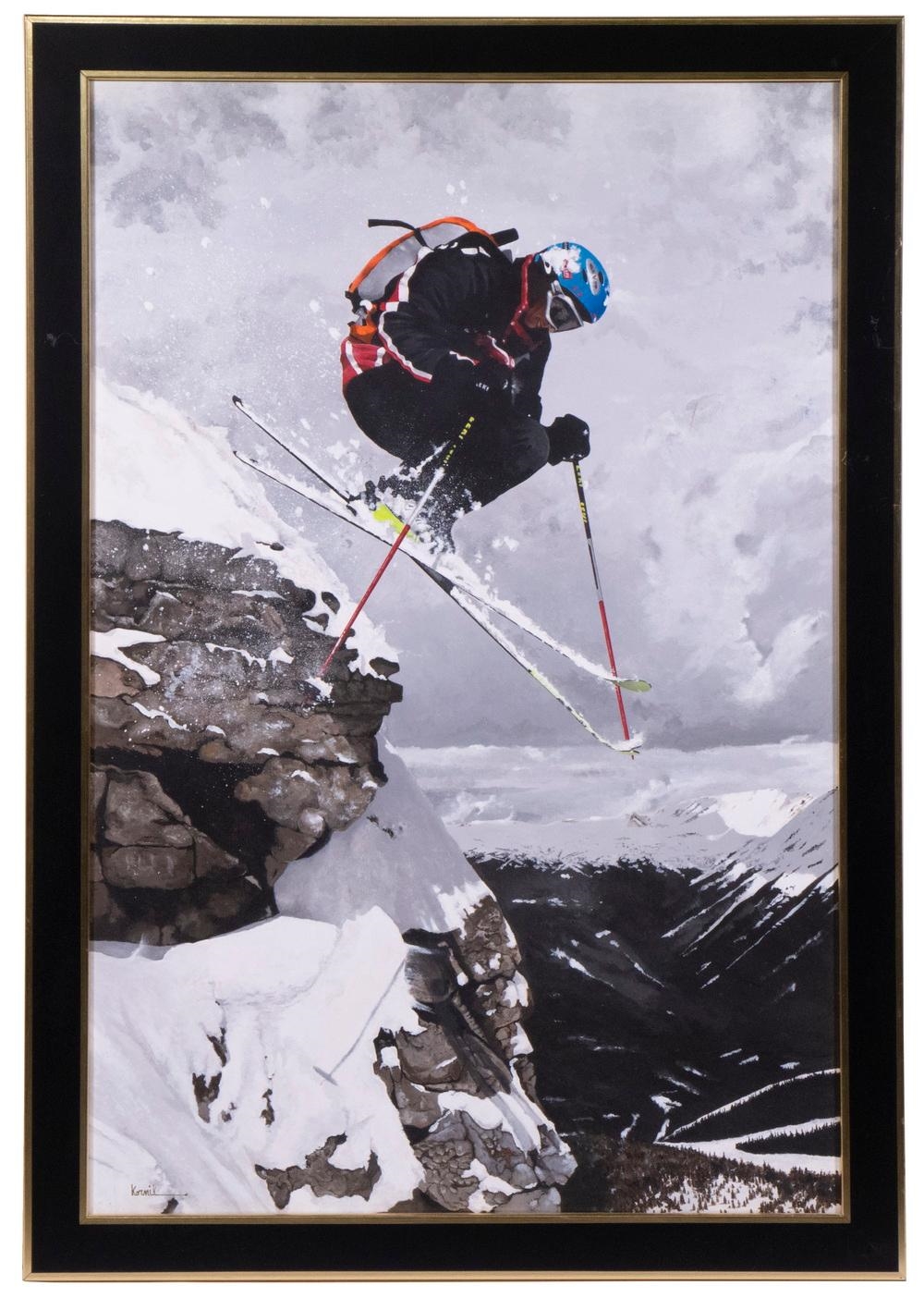 Artwork by David Michael Kornik, DAVID MICHAEL KORNIK (MA, 1947-2021), Made of acrylic on board