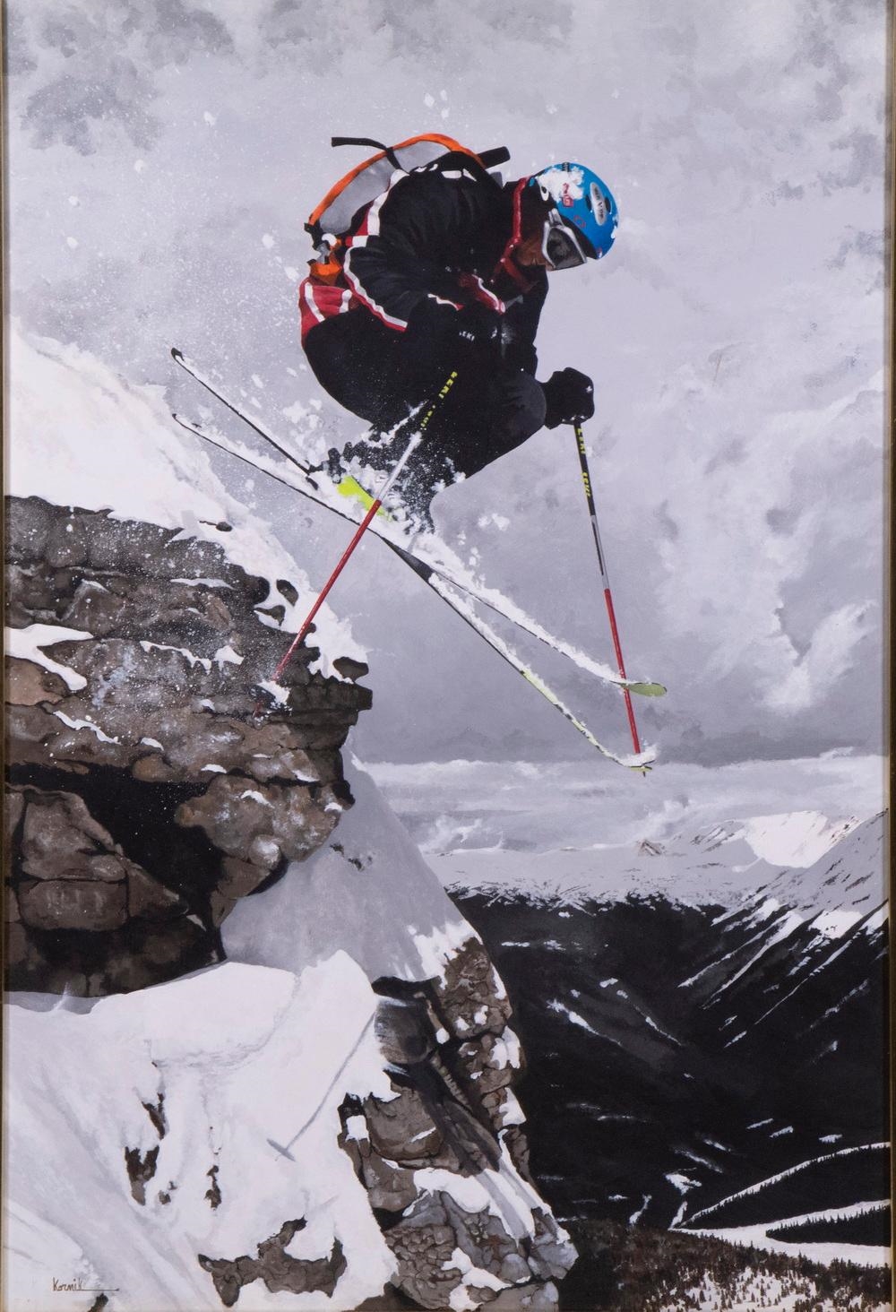 Artwork by David Michael Kornik, DAVID MICHAEL KORNIK (MA, 1947-2021), Made of acrylic on board