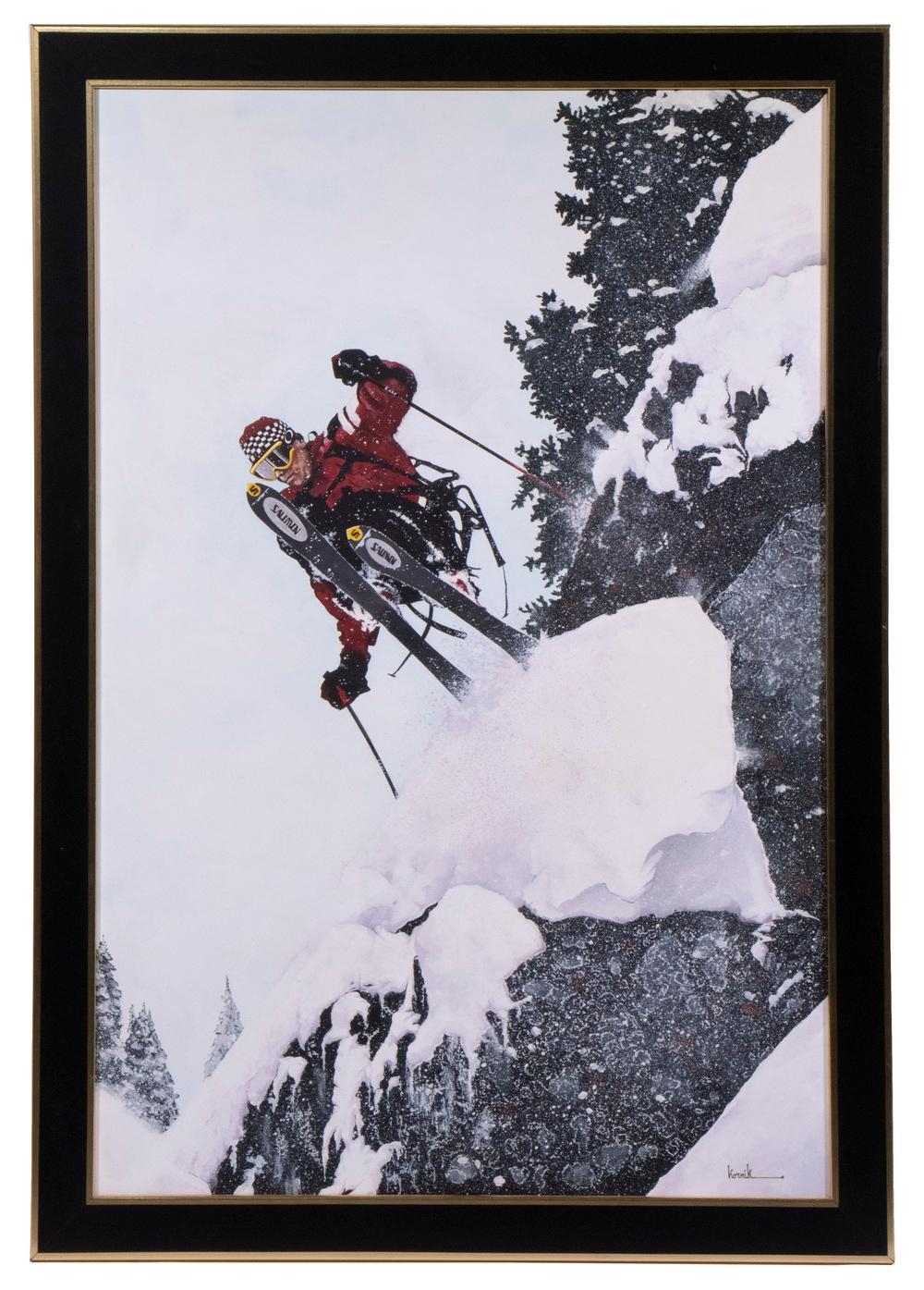 Artwork by David Michael Kornik, DAVID MICHAEL KORNIK (MA, 1947-2021), Made of acrylic on board