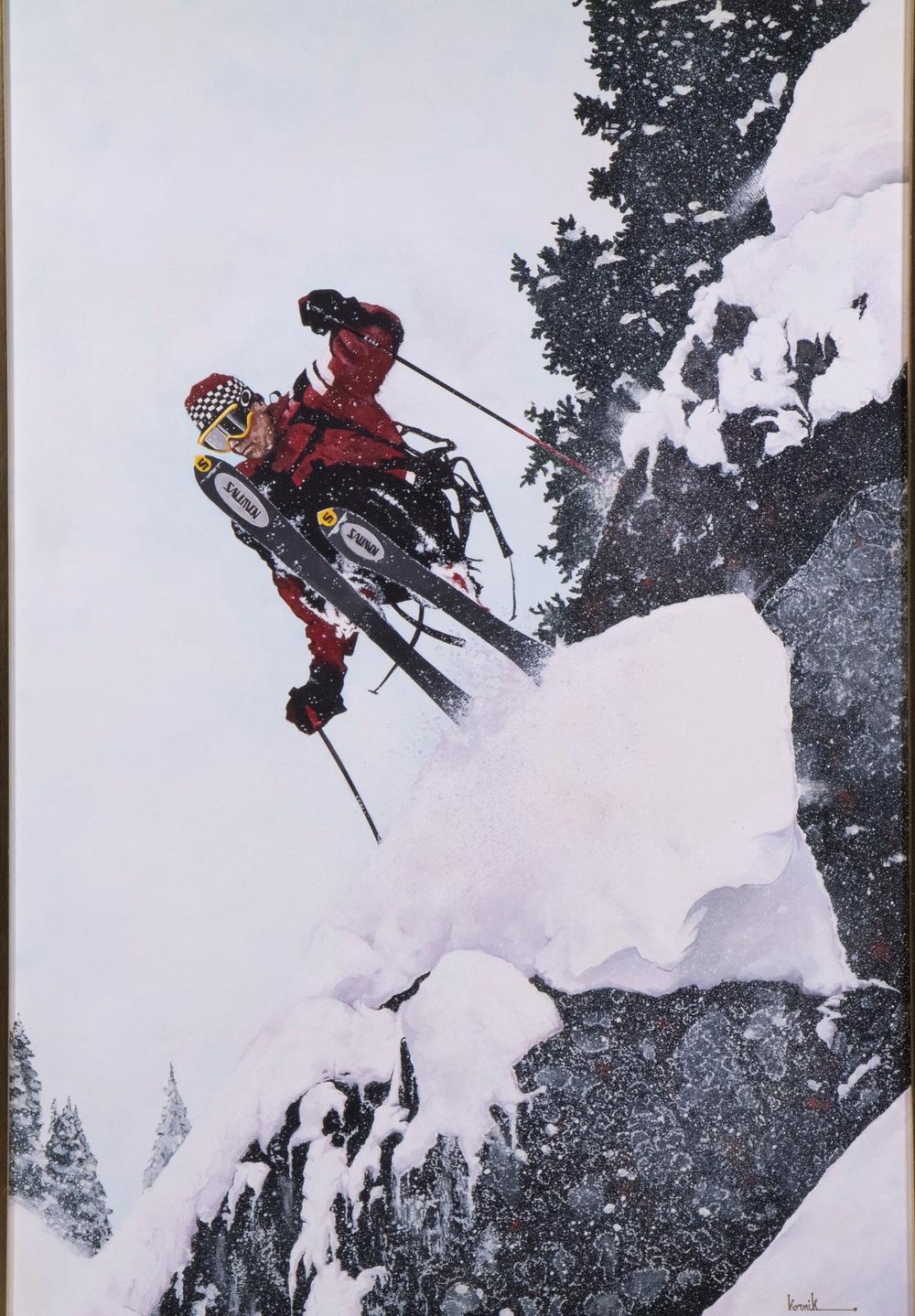 Artwork by David Michael Kornik, DAVID MICHAEL KORNIK (MA, 1947-2021), Made of acrylic on board