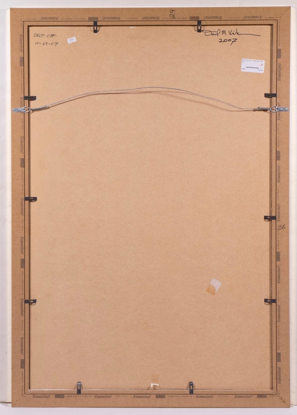 Artwork by David Michael Kornik, DAVID MICHAEL KORNIK (MA, 1947-2021), Made of acrylic on board