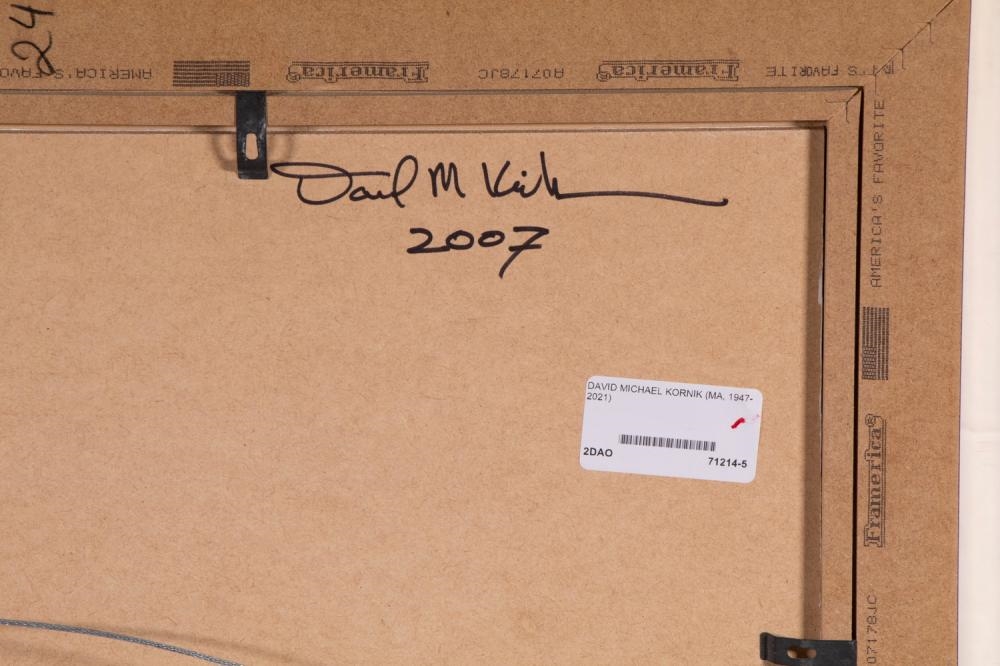 Artwork by David Michael Kornik, DAVID MICHAEL KORNIK (MA, 1947-2021), Made of acrylic on board