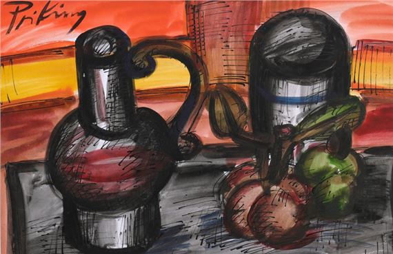 Franz Priking | Still Life at Sunset (1965) | MutualArt