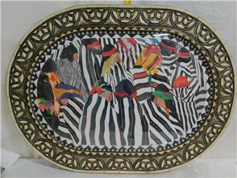 Native American robed women - Irene Kar