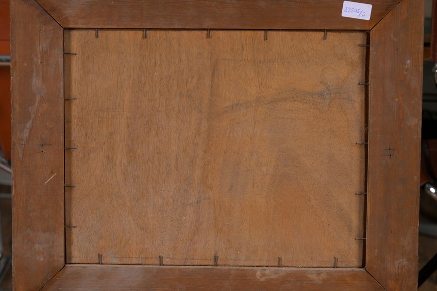 Artwork by Louis Bonamici, The port of Saint-Tropez, Made of Oil on panel