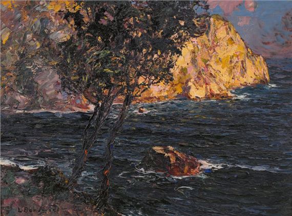 The inlet of En-Vau by Louis Bonamici