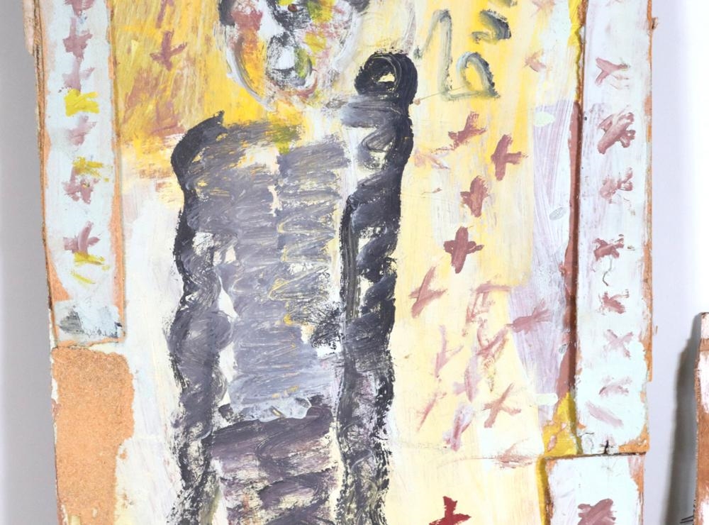 Purvis Young | Two Untitled Works | MutualArt