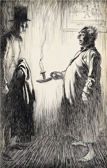 Arthur Rackham | Candlelight (Circa 1900) | MutualArt
