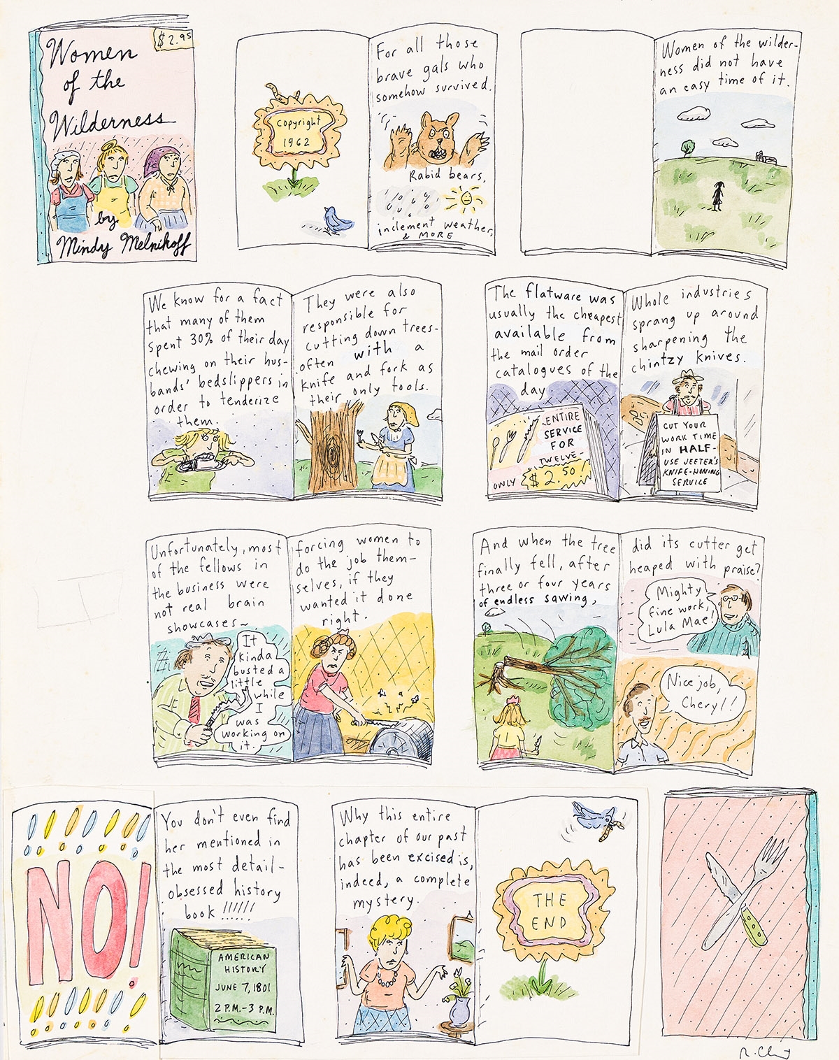 Roz Chast | Women of the Wilderness (1991) | MutualArt