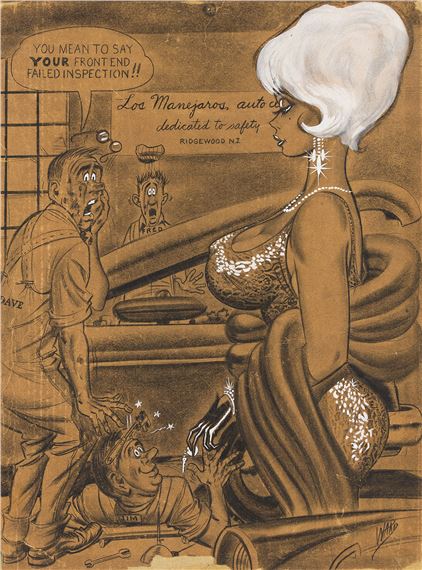 Bill Ward | You mean to say your front end failed inspection (ca. 1960 ...