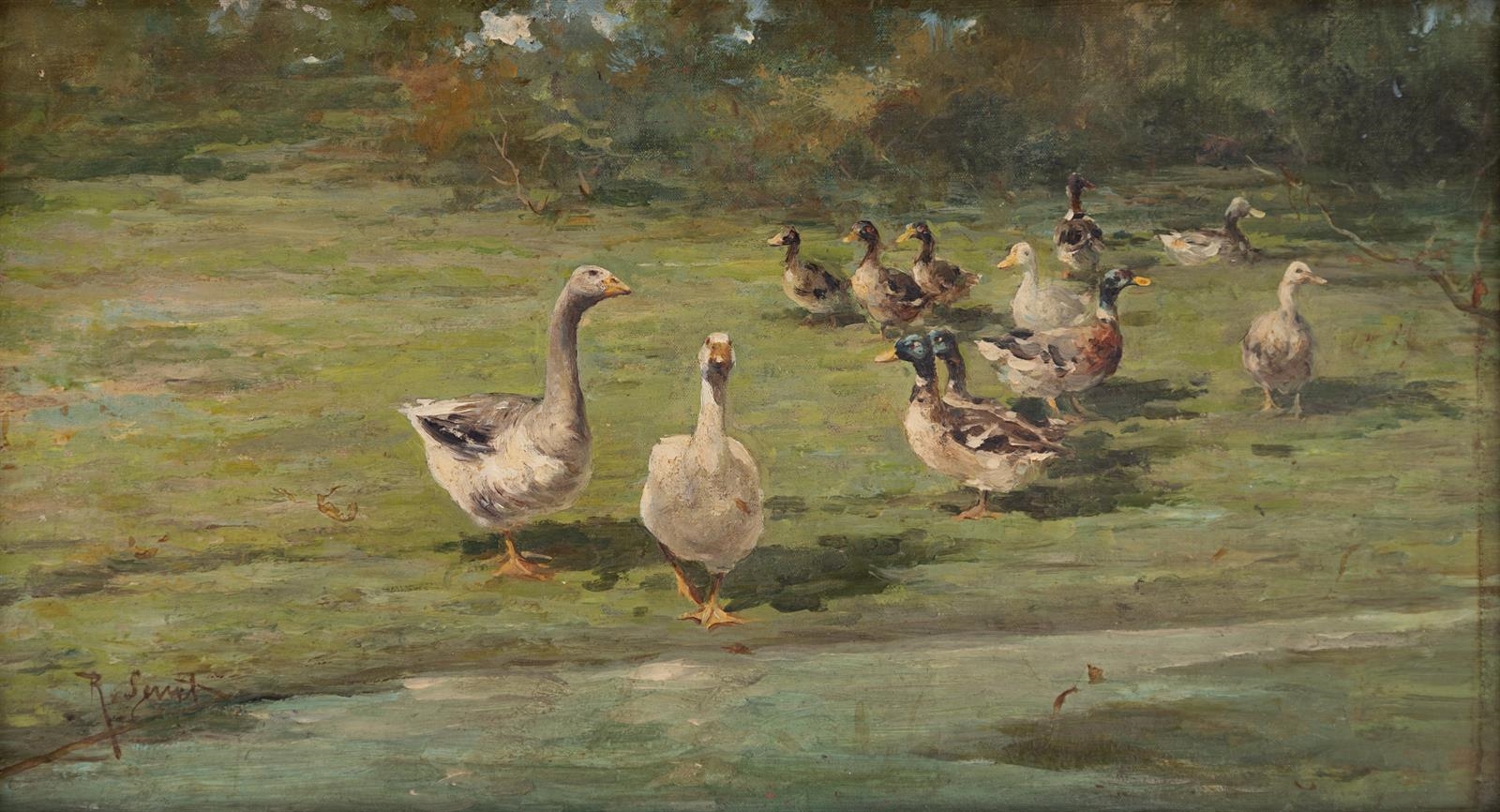 Artwork by Rafael Senet, Le oche, Made of oil on canvas