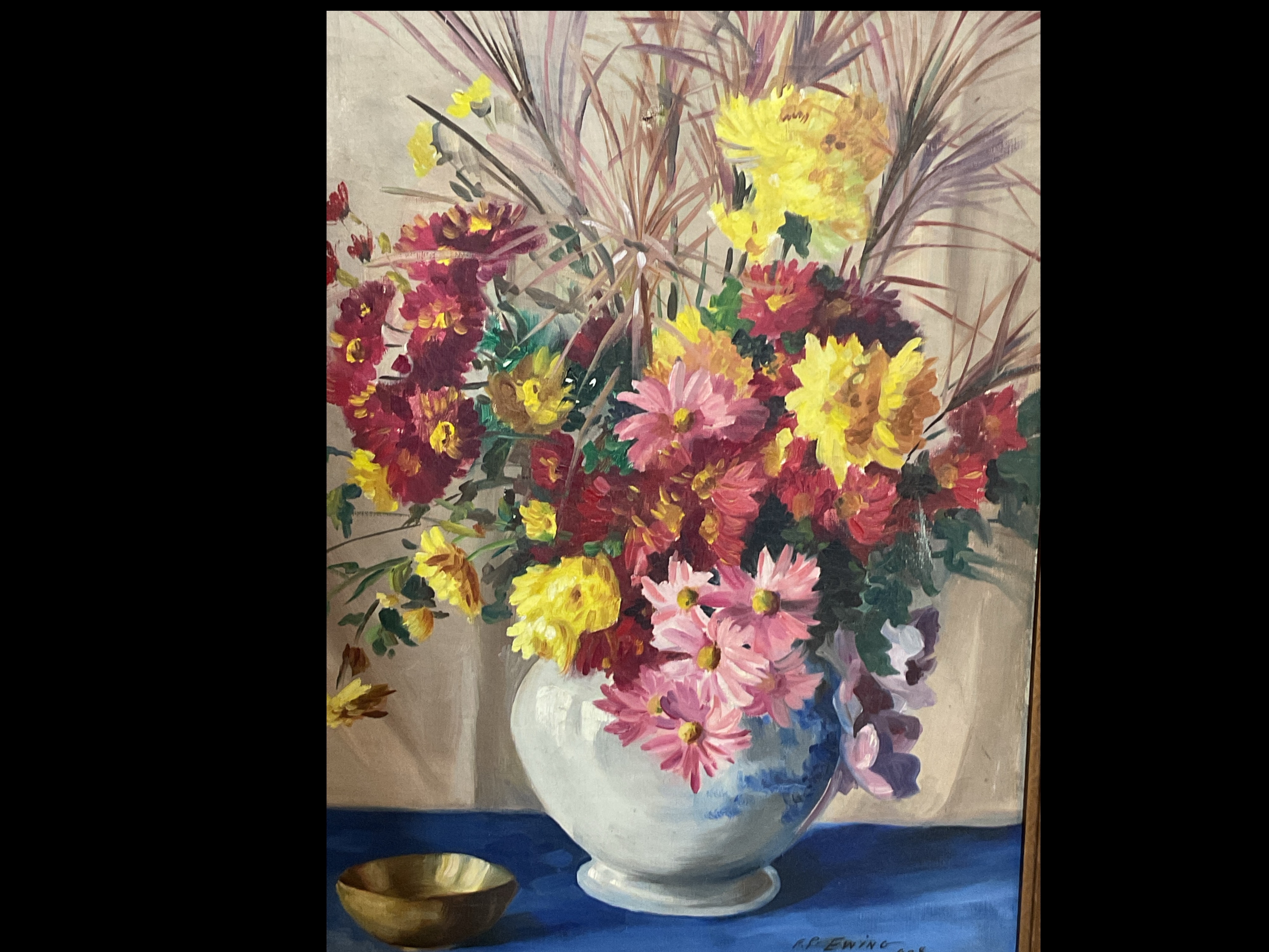 Artwork by Florence Prince Ewing, Two signed oil paintings on canvas, Made of Oil Paintings on Canvas