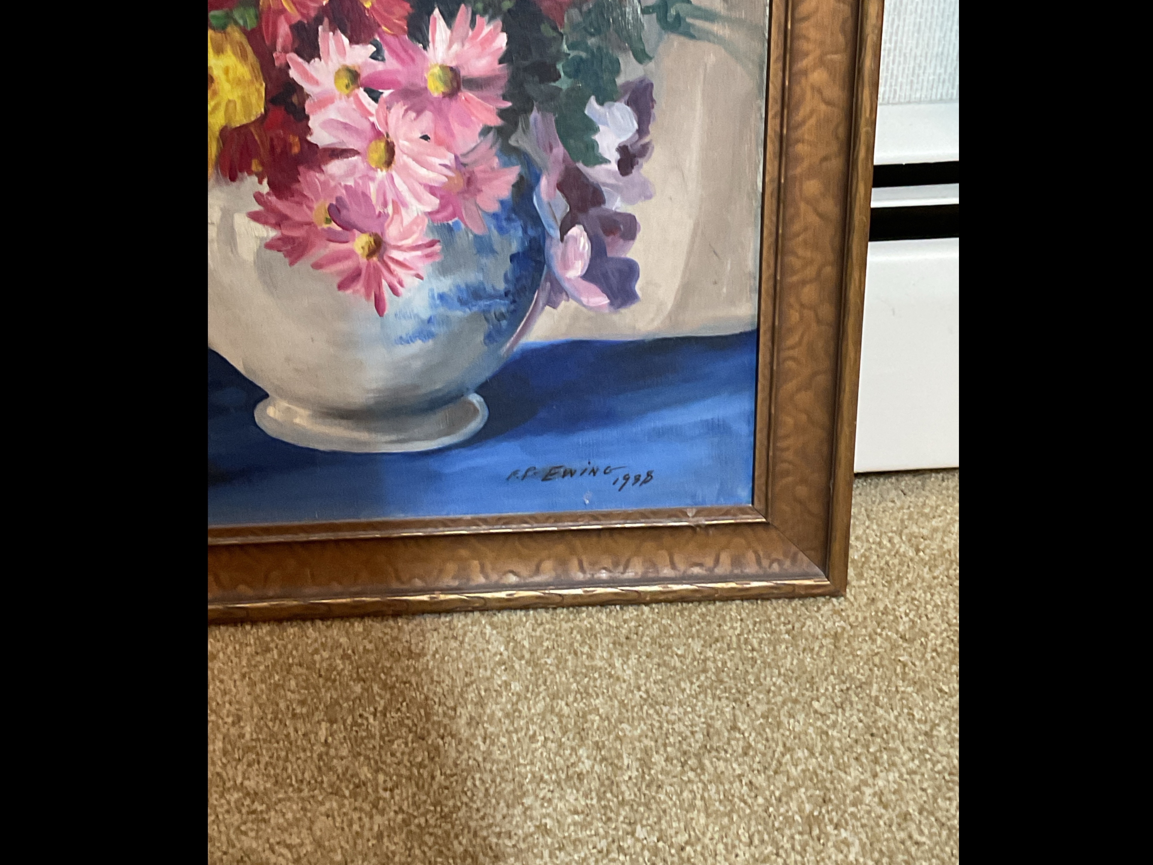 Artwork by Florence Prince Ewing, Two signed oil paintings on canvas, Made of Oil Paintings on Canvas