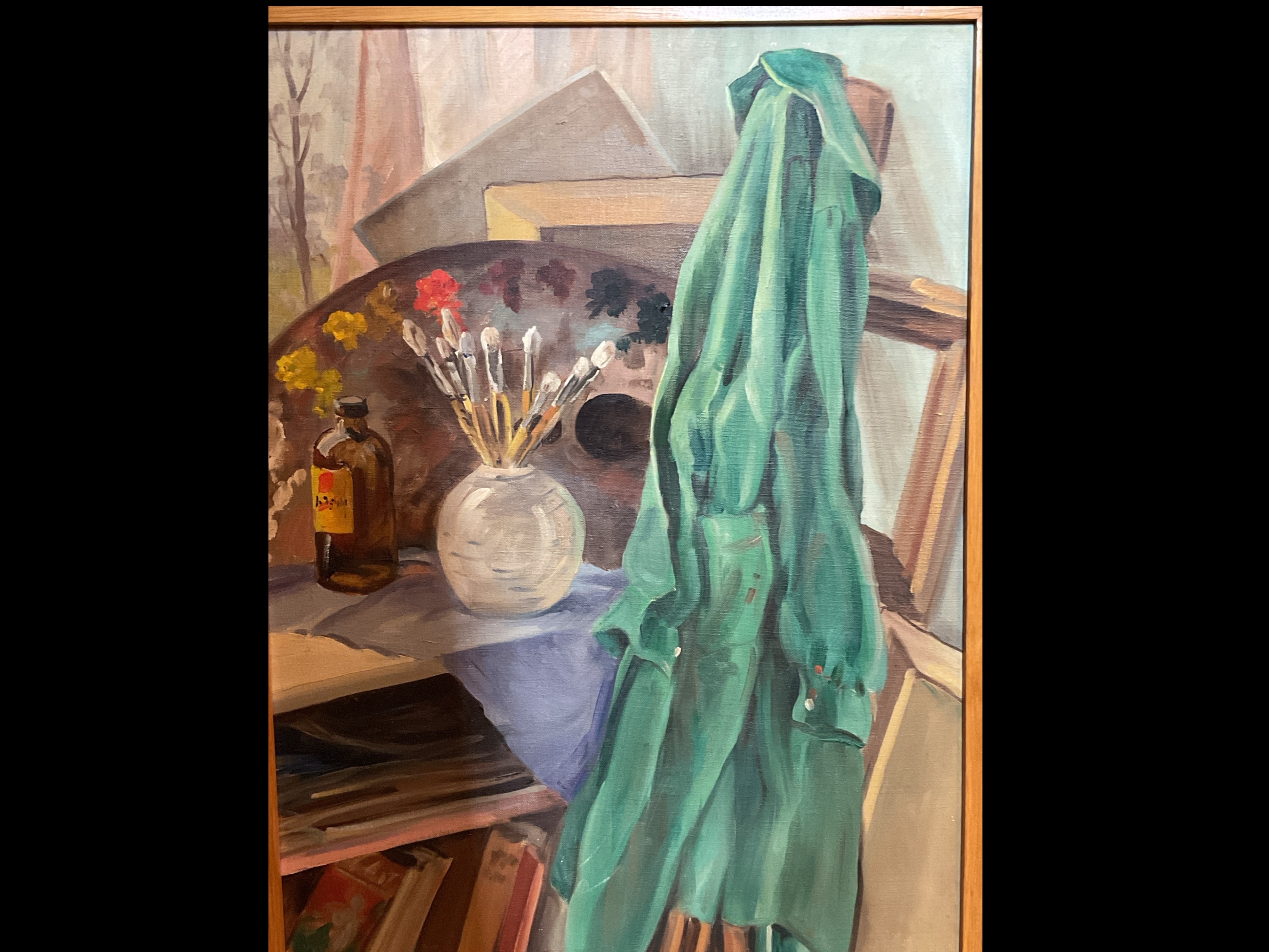 Artwork by Florence Prince Ewing, Two signed oil paintings on canvas, Made of Oil Paintings on Canvas