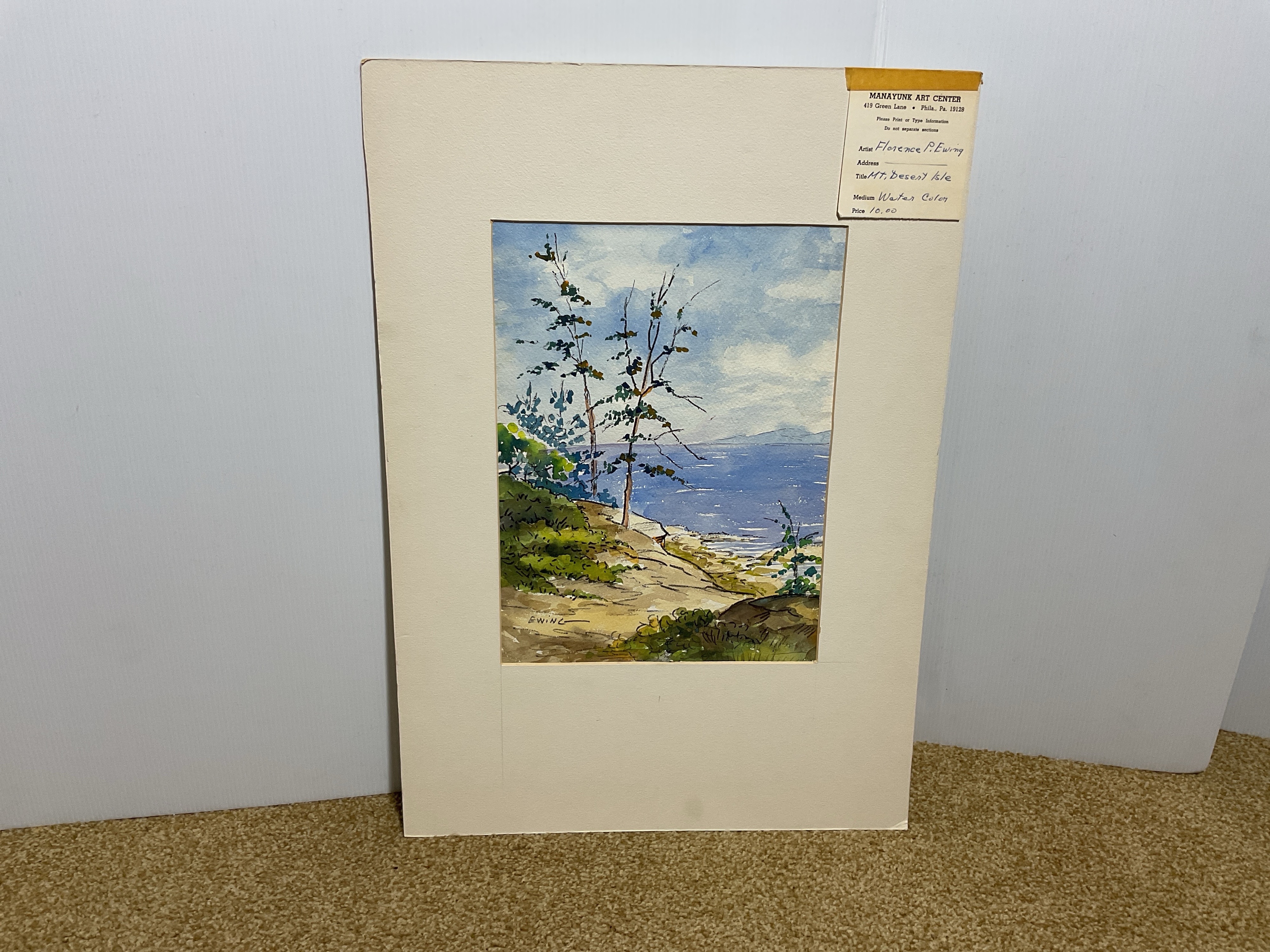 Artwork by Florence Prince Ewing, Watercolor Paintings, Made of Watercolor