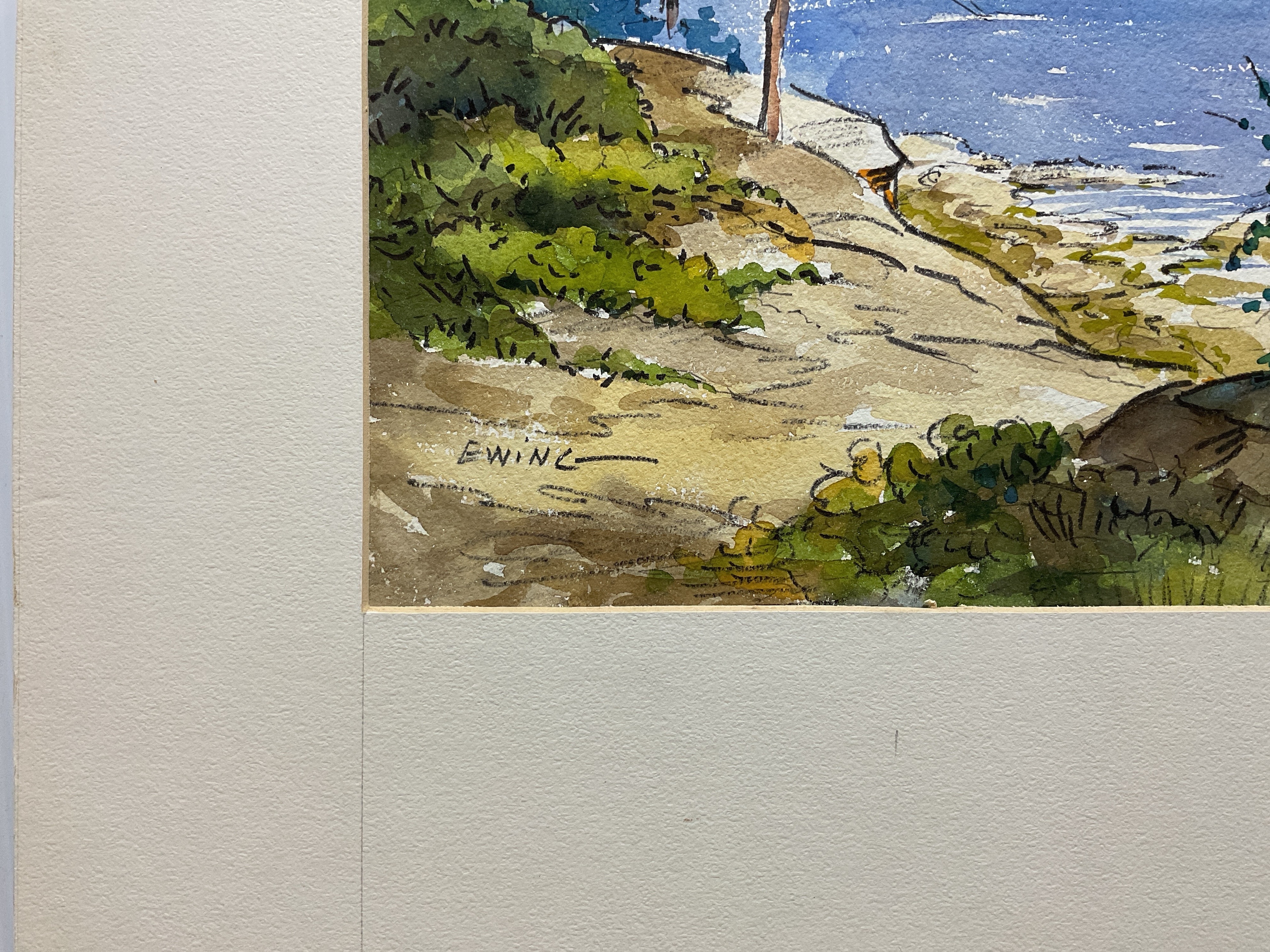 Artwork by Florence Prince Ewing, Watercolor Paintings, Made of Watercolor