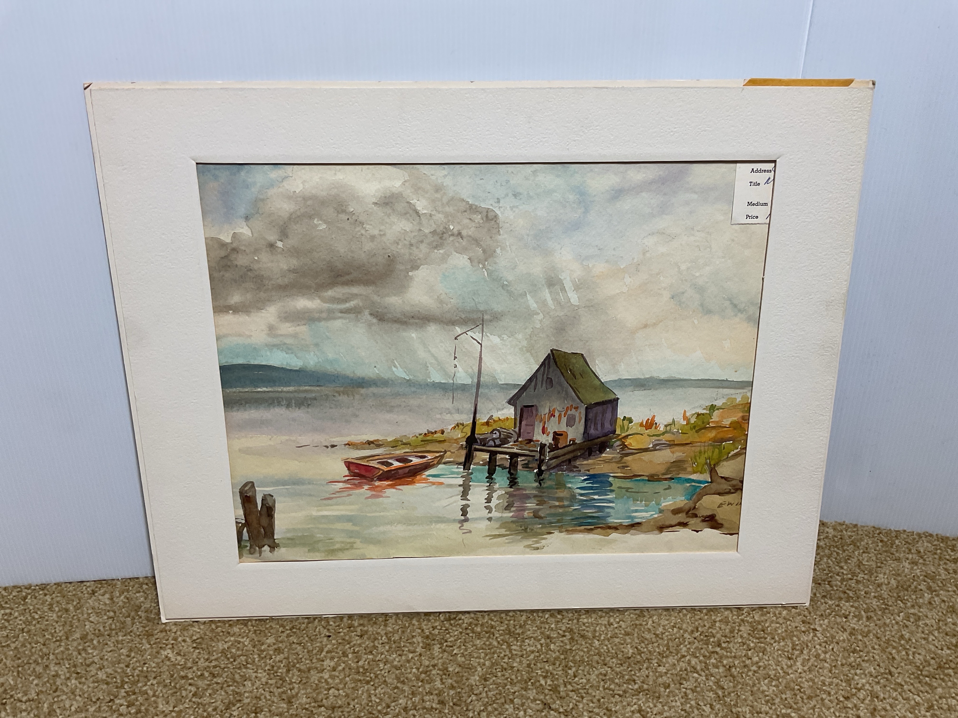 Artwork by Florence Prince Ewing, Watercolor Paintings, Made of Watercolor