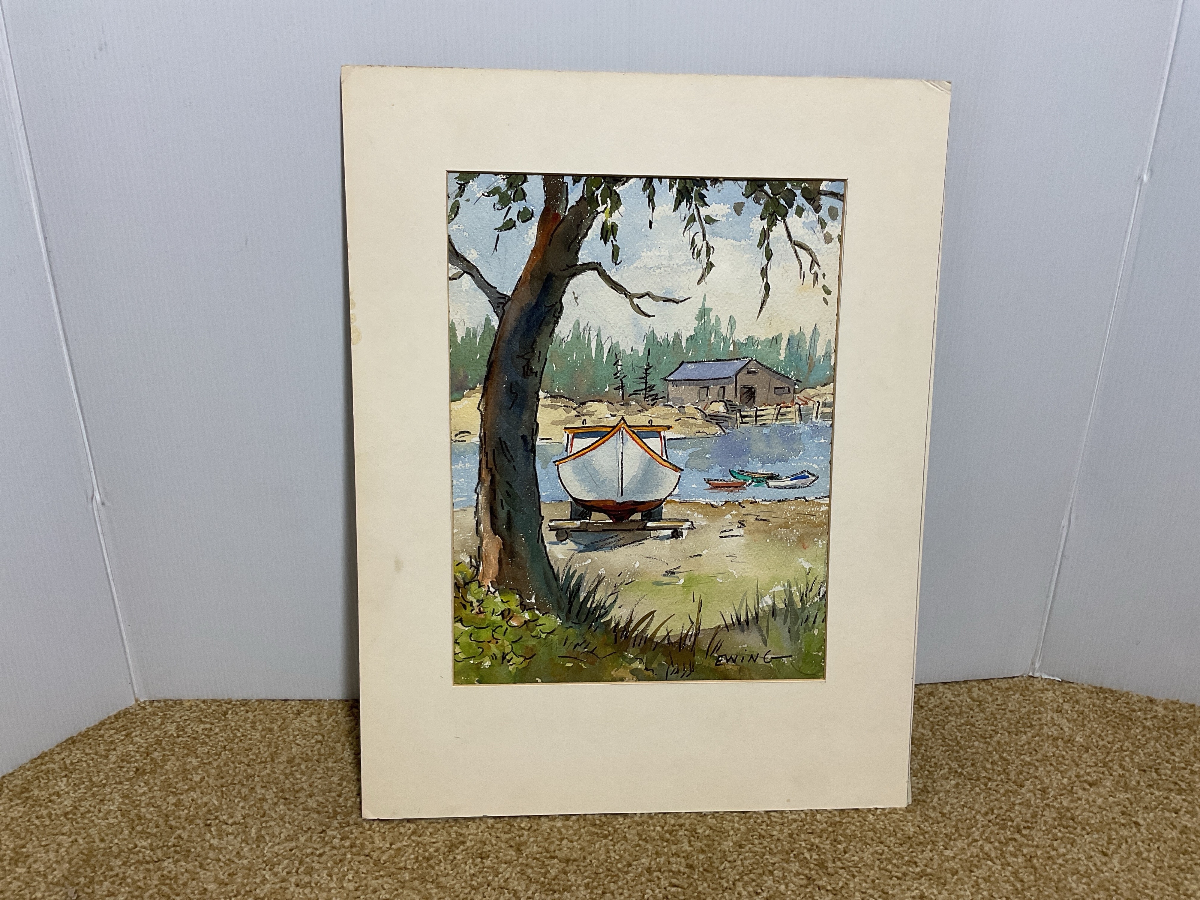 Artwork by Florence Prince Ewing, Watercolor Paintings, Made of Watercolor