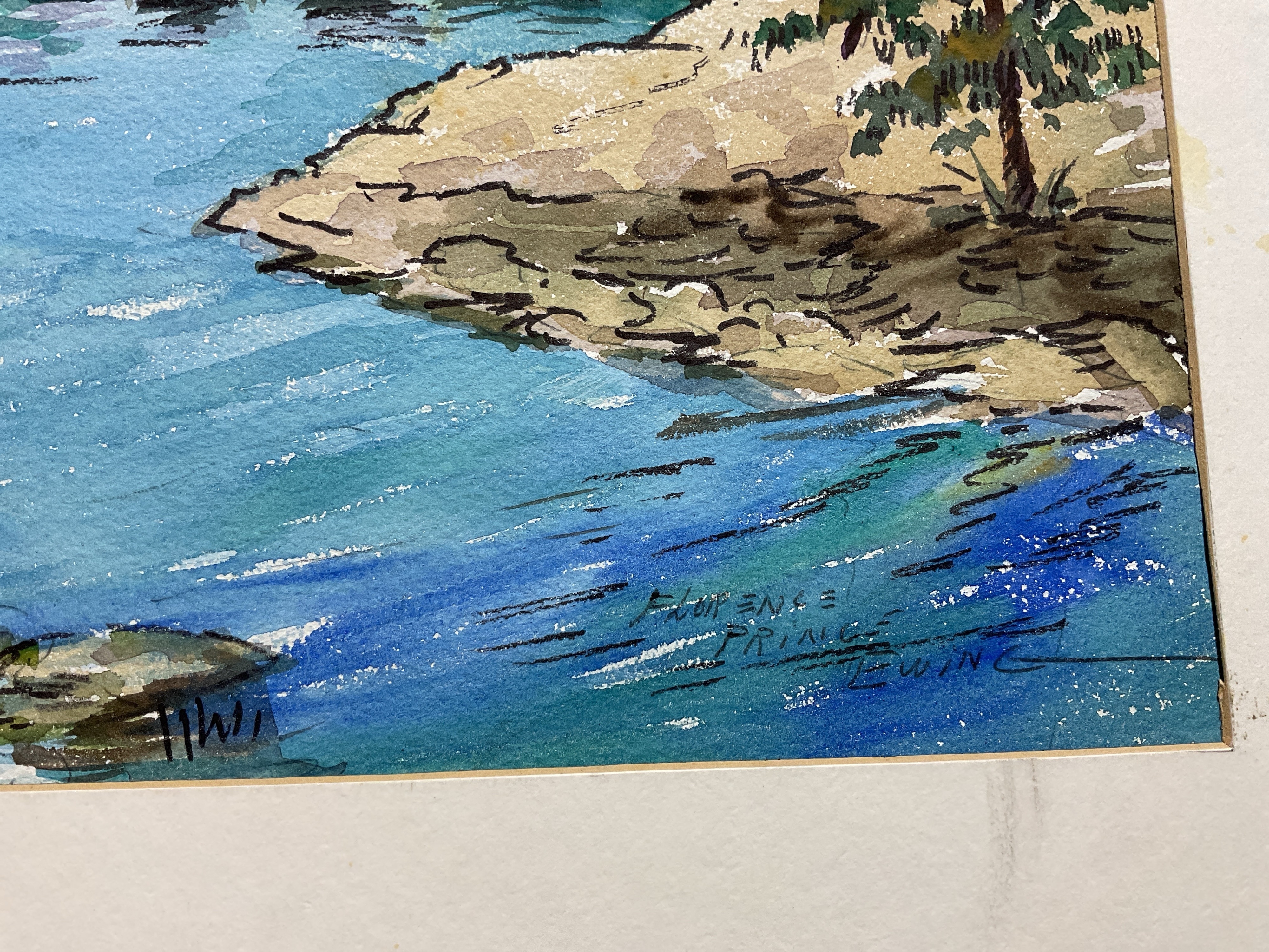 Artwork by Florence Prince Ewing, Watercolor Paintings, Made of Watercolor