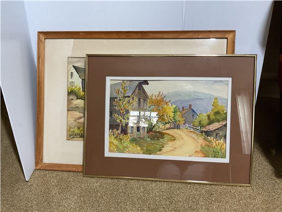 Framed Watercolor Paintings