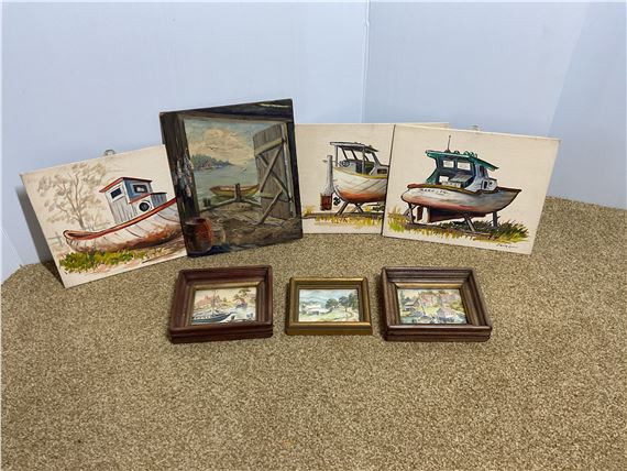 Oil and Watercolor Paintings