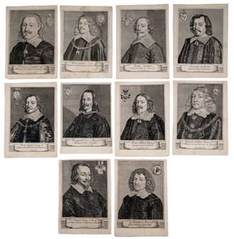 A Collection of 10 Portraits - Francois Bignon