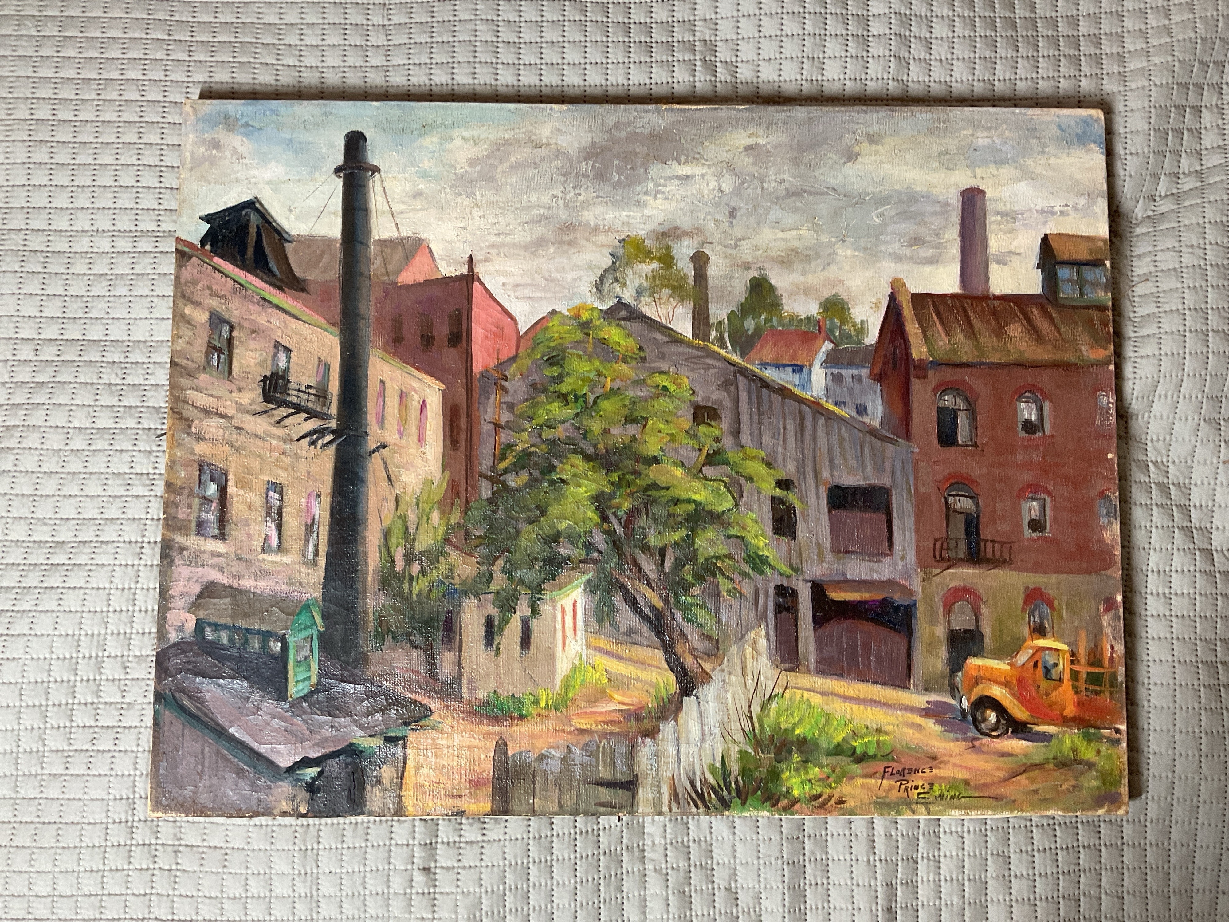 Artwork by Florence Prince Ewing, Oil Paintings on Canvas, Made of Oil Paintings on Canvas