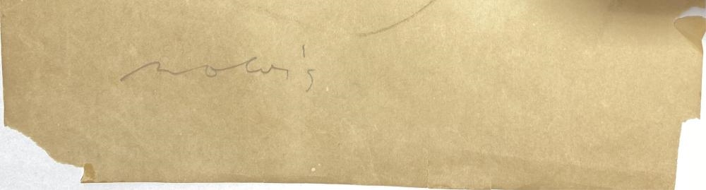 Artwork by Jon Molvig, Portrait of a Young Woman, Made of Pencil on paper