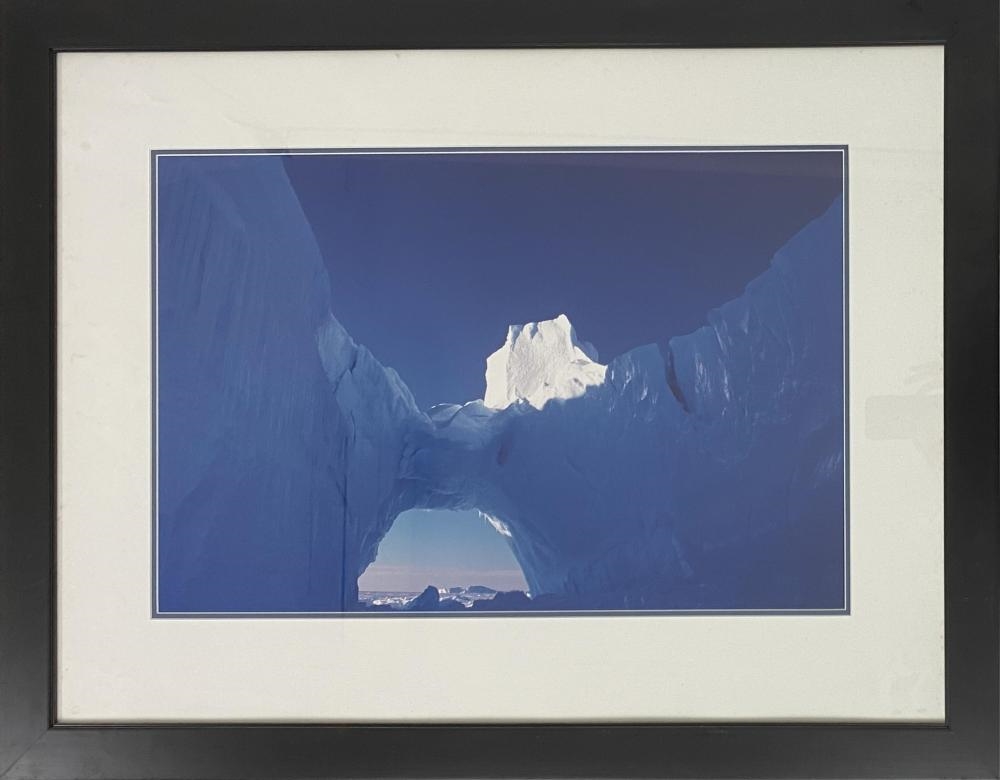 Artwork by Felicity Jenkins, Ice Bridge, Antarctica 1999, Made of colour photograph