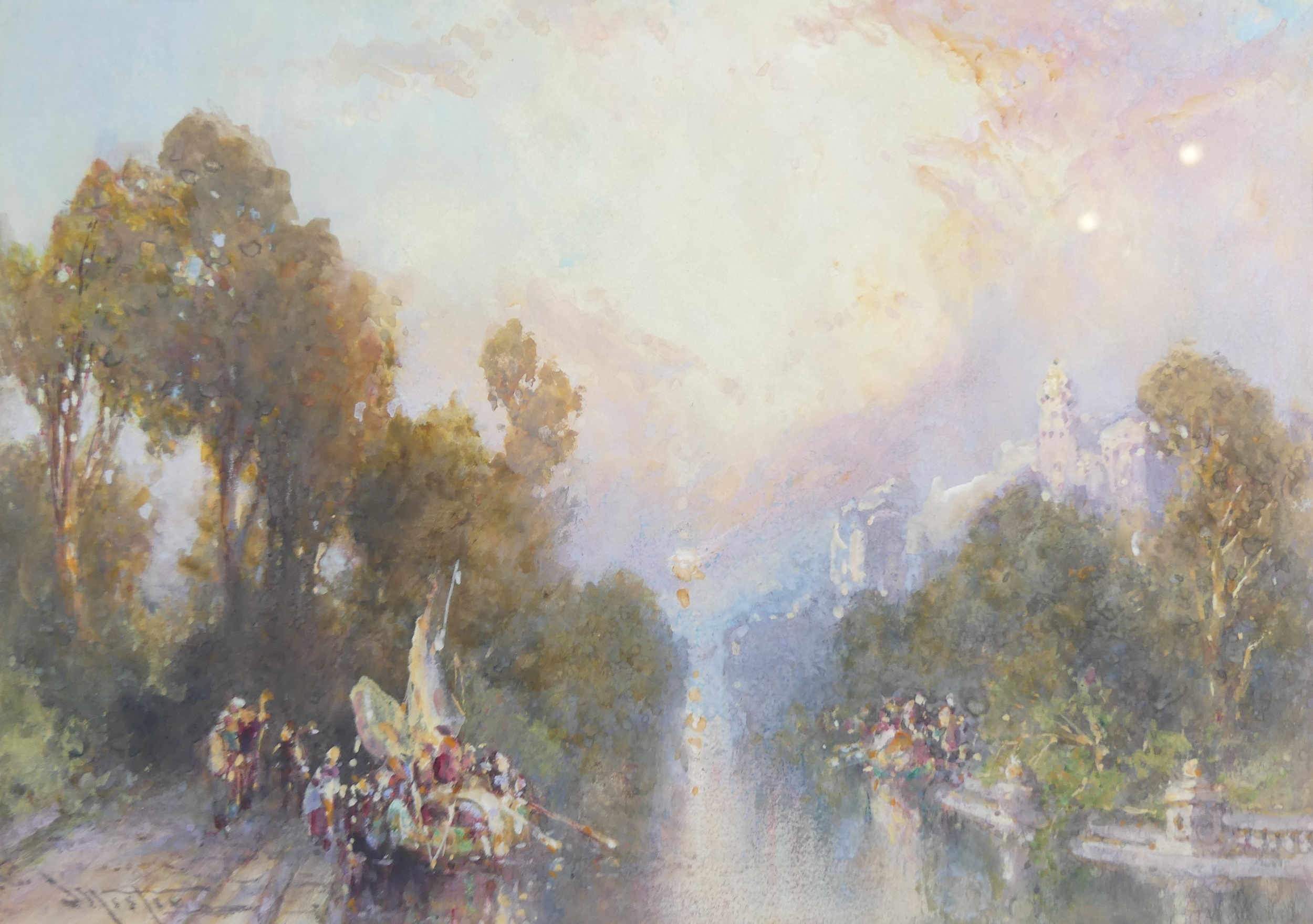 Frank Wasley | View on the Rhine | MutualArt