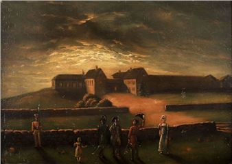 . Napoleon's Arrival on the Island of St. Helena - Michel-Martin Drolling