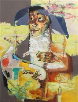 Portrait of an entomologist painter - Roland Gaubert