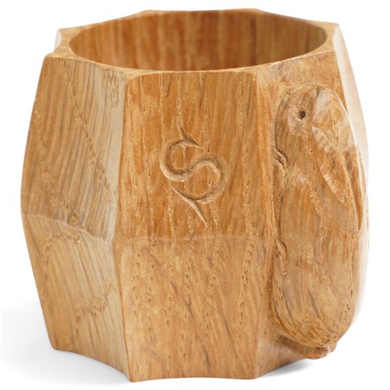 Peter 'Rabbitman' Heap | Rabbitman - set of six oak octagonal napkin ...
