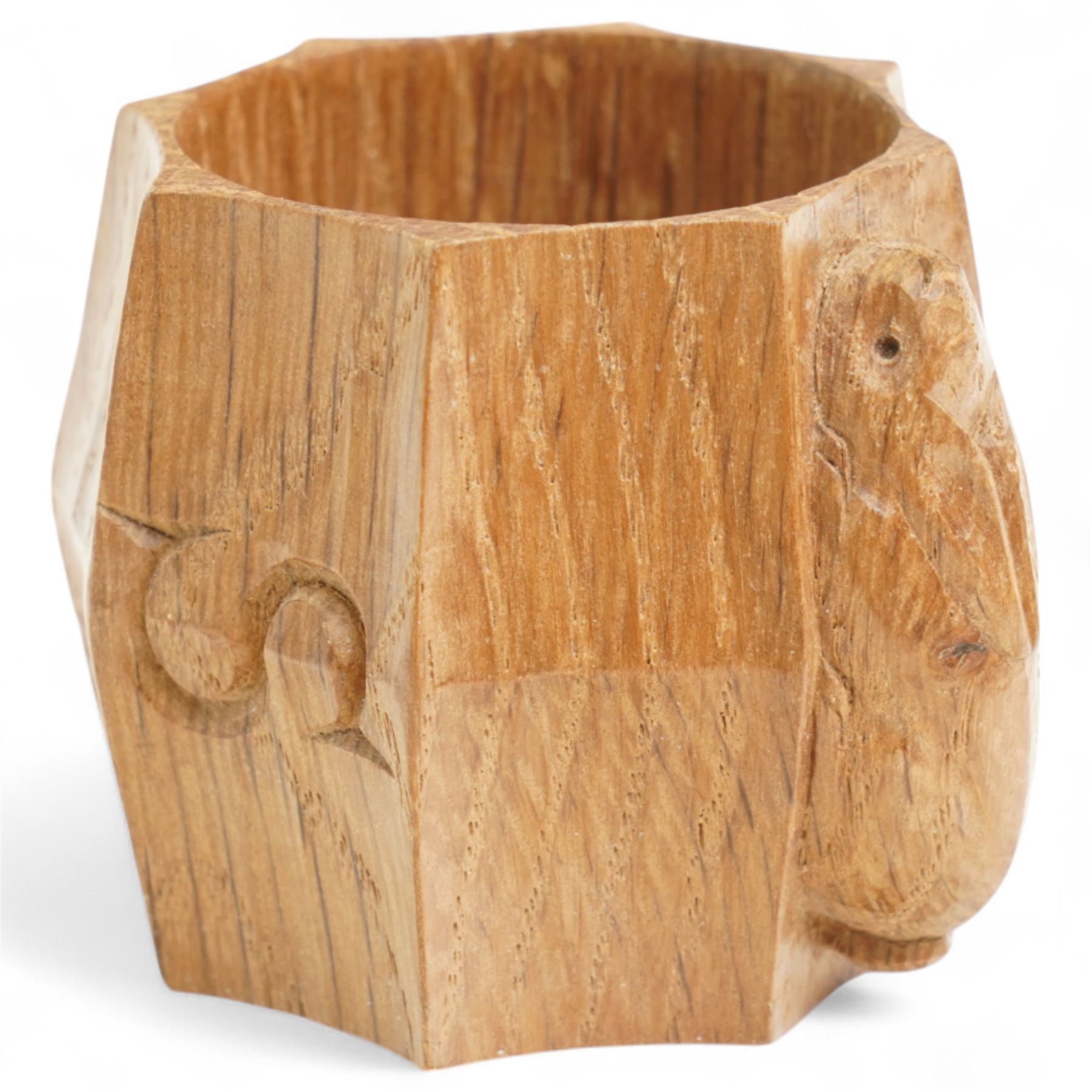 Peter 'Rabbitman' Heap | Rabbitman - set of six oak octagonal napkin ...