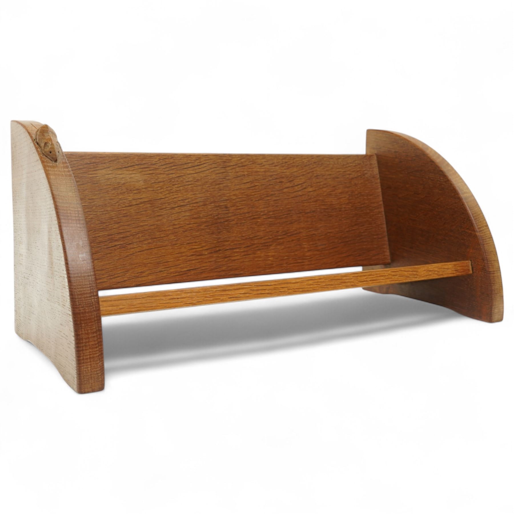 Robert Thompson | Mouseman - oak book trough | MutualArt