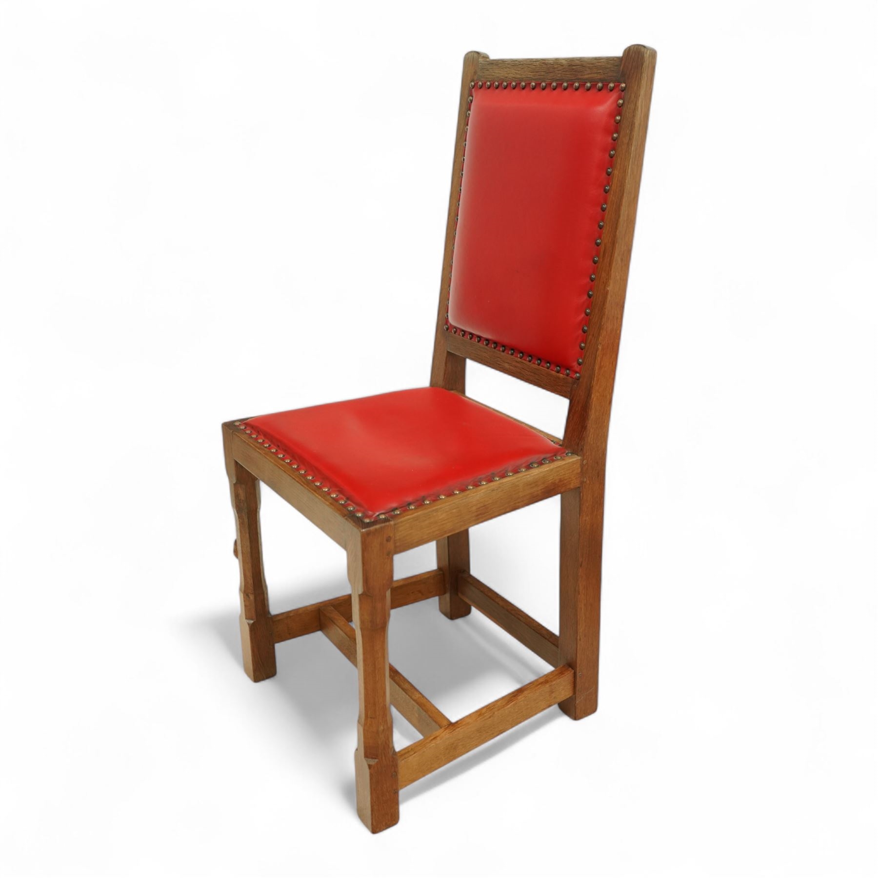 Peter 'Rabbitman' Heap | Rabbitman - set of four oak high-back dining ...