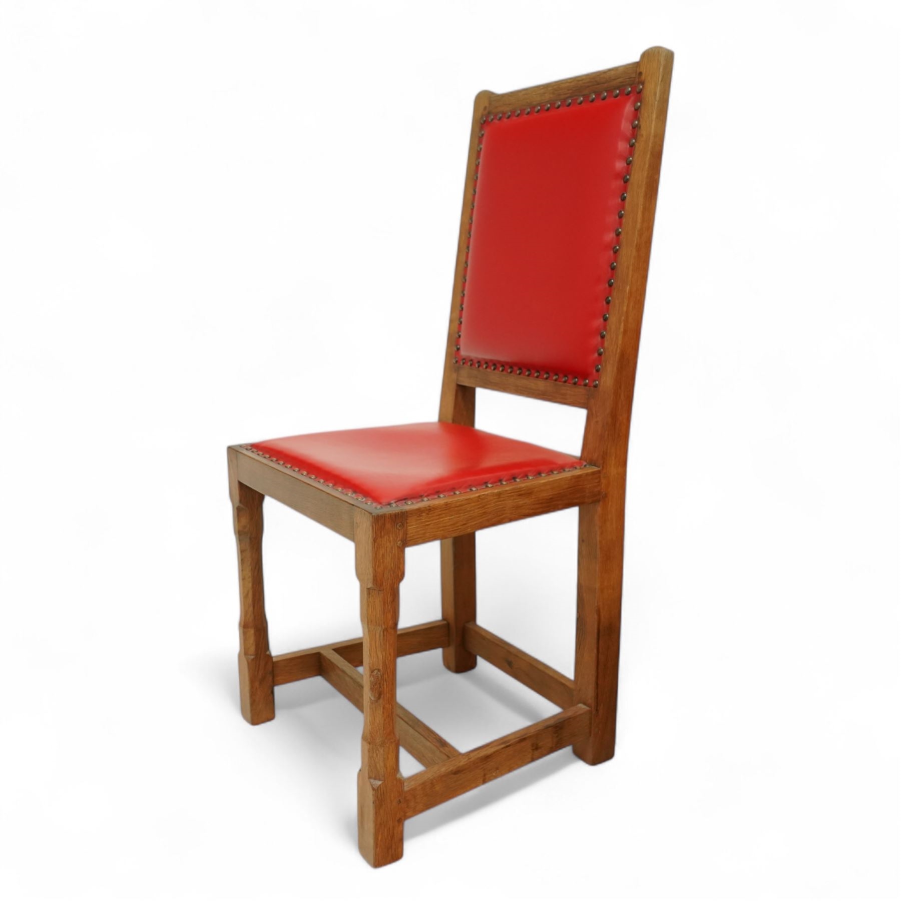 Peter 'Rabbitman' Heap | Rabbitman - set of four oak high-back dining ...