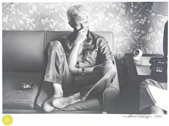 Regan (1953-), limited edition lithograph print of David Bowie - Denis O'Regan
