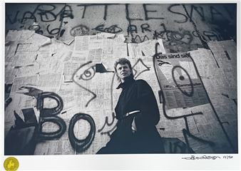 Regan (1953-), limited edition lithograph print of David Bowie - Denis O'Regan