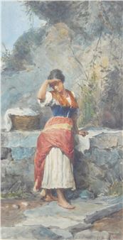 19世纪イタリア画家Roesler Franz绘葉書作品：消えたローマ50枚 19世纪イタリア画家Roesler Franz绘葉書作品：消えたローマ50枚