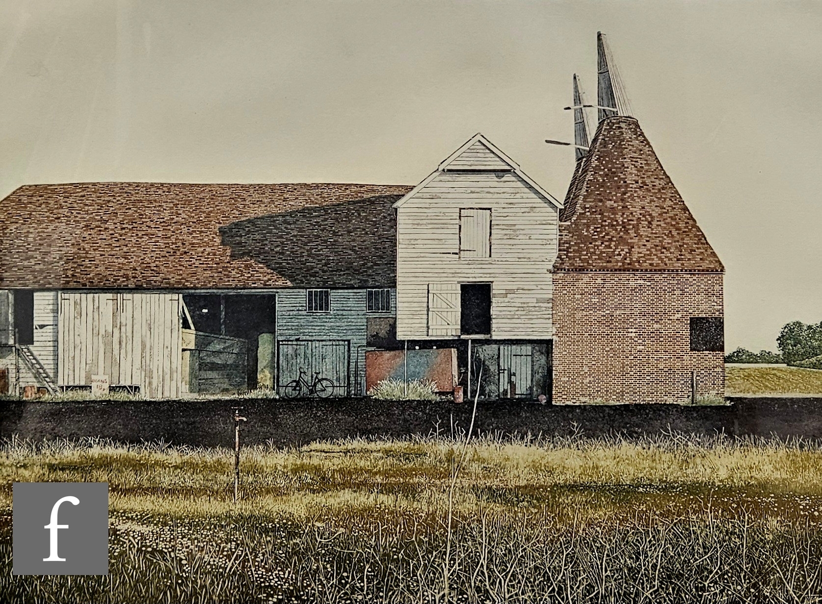 Paul Bisson | 'Pink Farm' | MutualArt