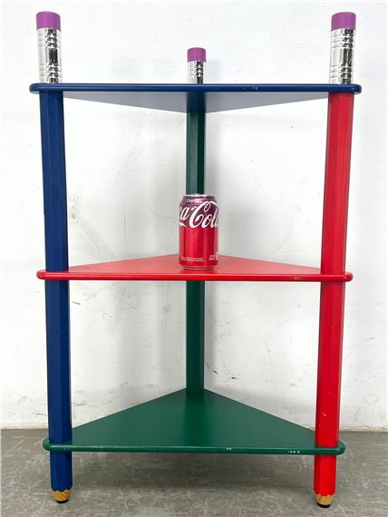Pierre Sala | PIERRE SALA Z style Pencil Corner Shelf Bookcase