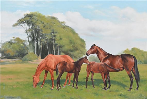 Mares and Foals - Peter Smith