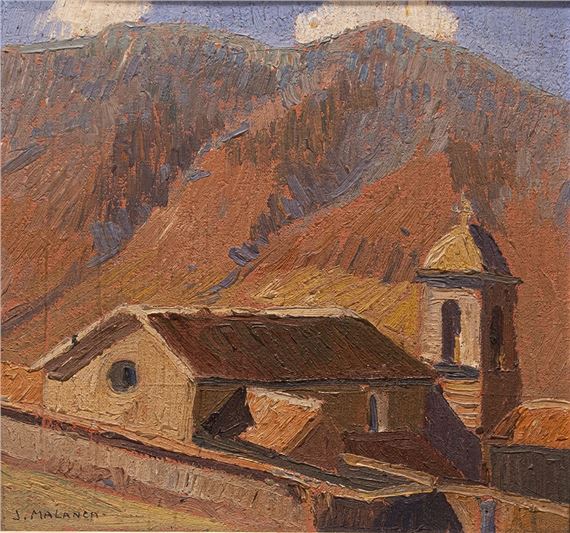 "Capilla en las sierras" - José Malanca