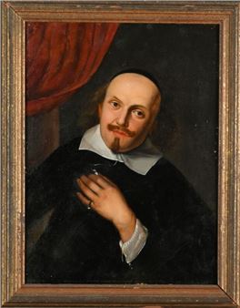 Portrait of a priest - C. Cay