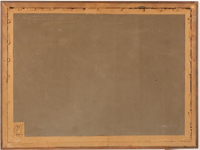 Artwork by Max Jules Théron, Max Jules THERON (1873-1936, Made of charcoal