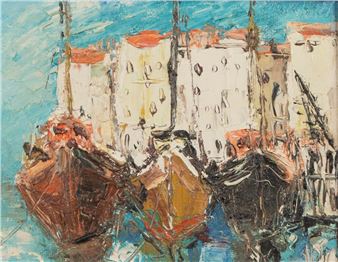 Harbour view - Hubert de Vries